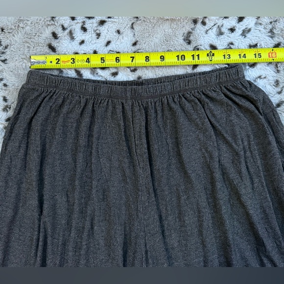 Comfy USA Soft Crinkled Barrel Wide Leg Pull On Boho Lounge Pants Button Accent - Picture 2 of 6